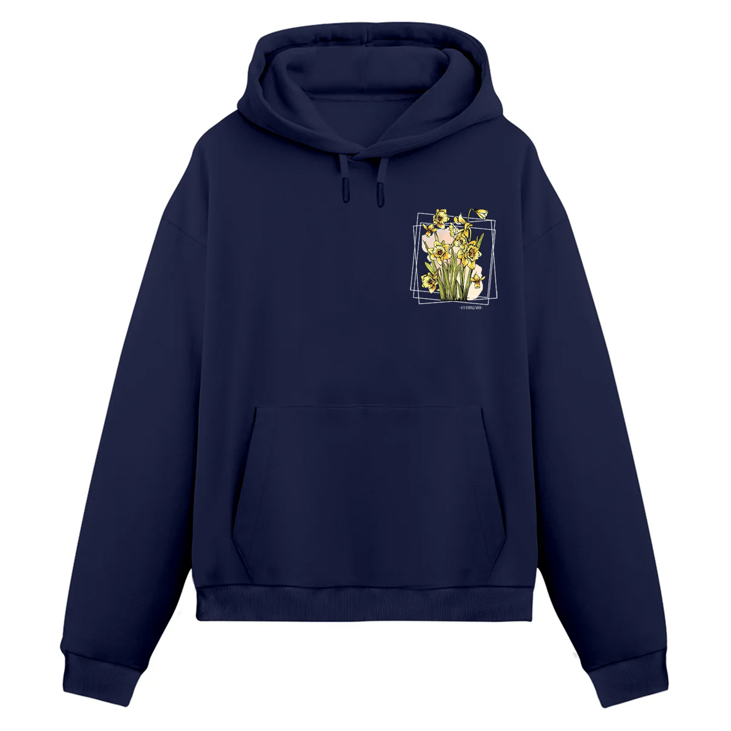 Februari Golden Bloom Hoodie