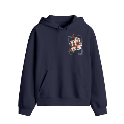 Oktober Crimson Bloom Premium Hoodie