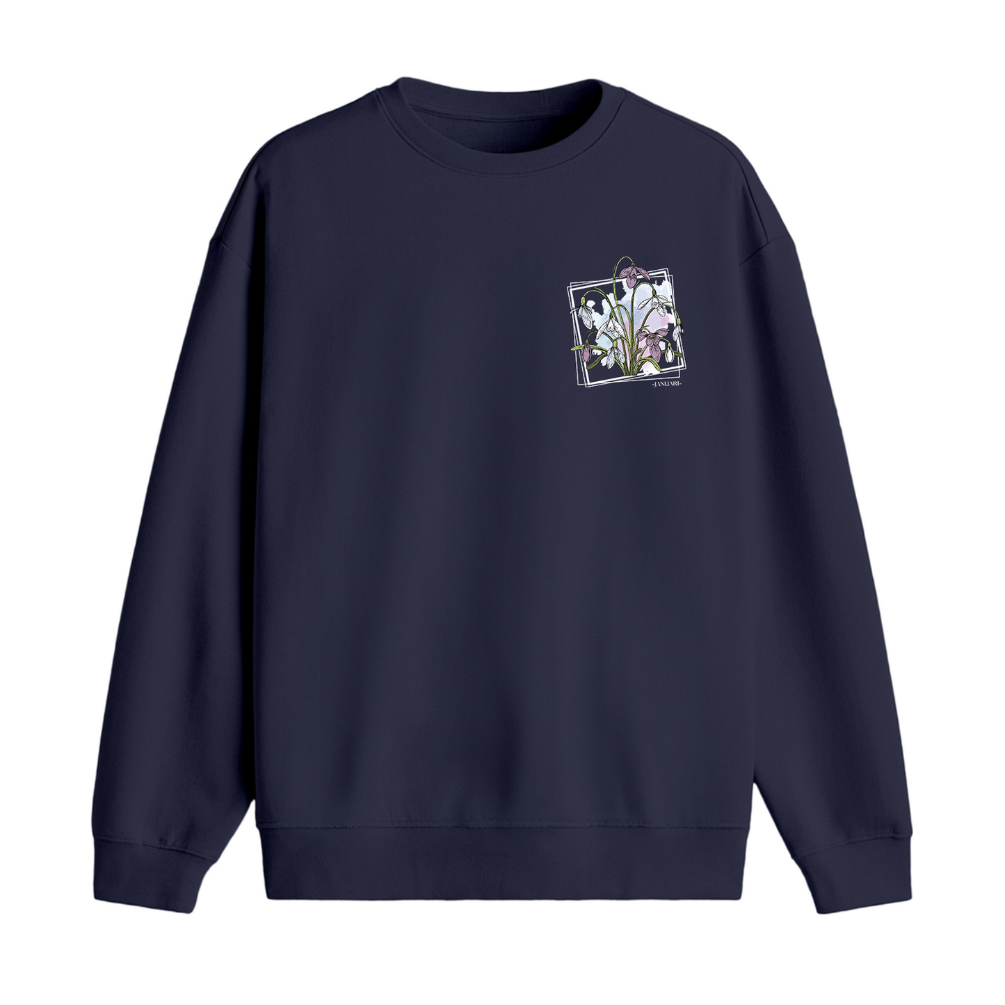 Januari Winter Bloom Premium Sweatshirt