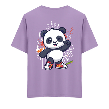 Panda Vibes Oversize T-Shirt