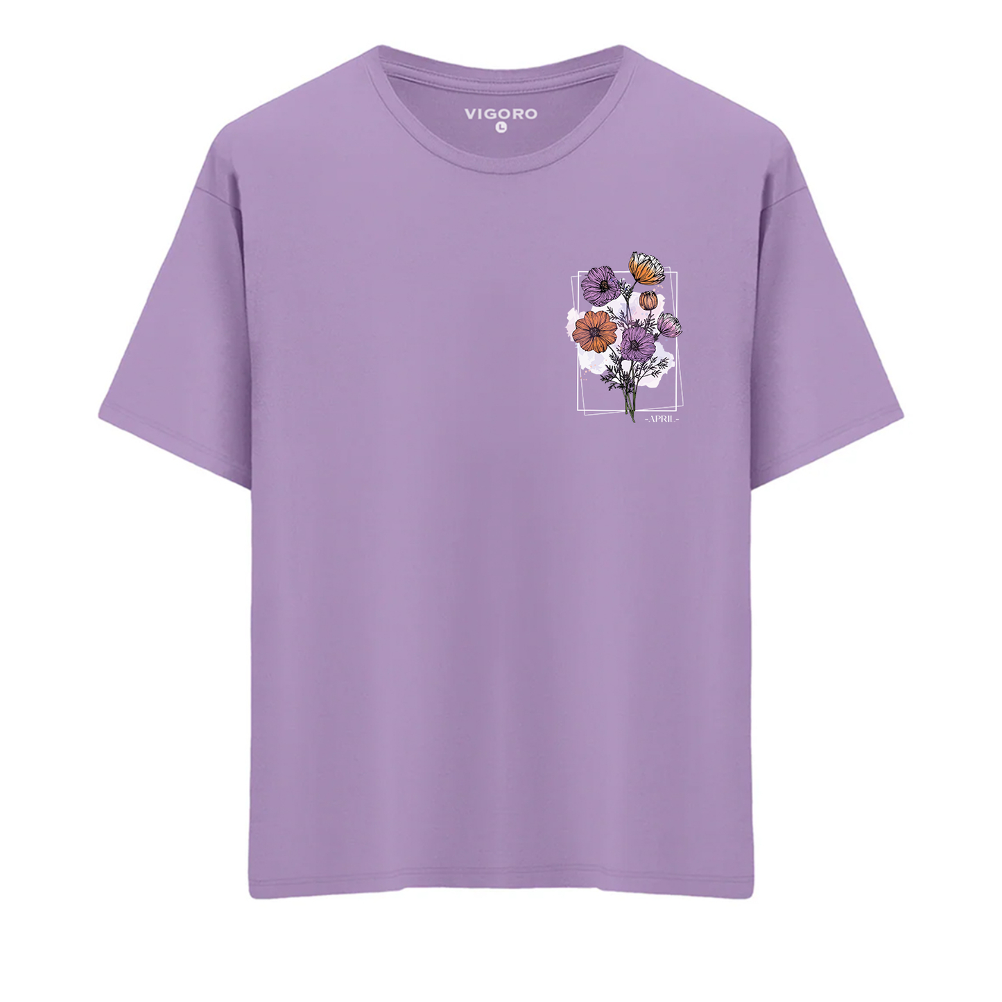 April Wild Bloom Oversize T-Shirt