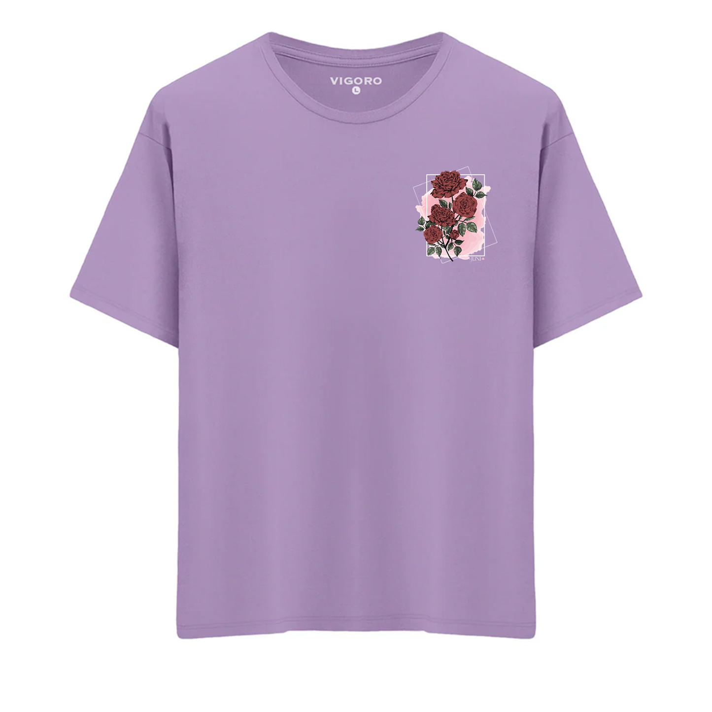 Juni Rose Bloom Oversize T-Shirt