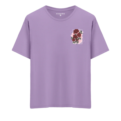 Juni Rose Bloom Oversize T-Shirt
