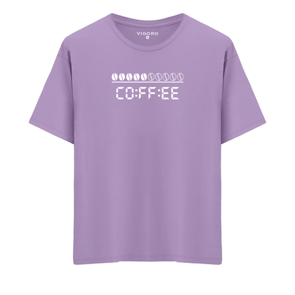 Coffee Time Oversize T-Shirt
