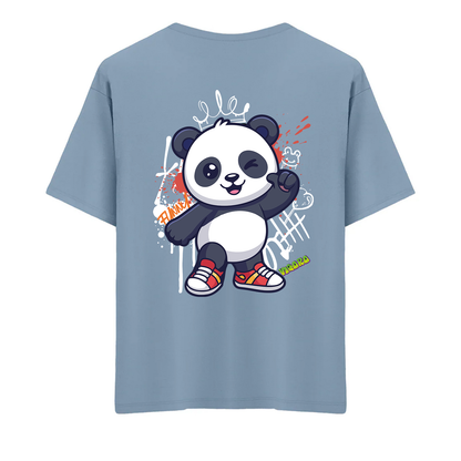 Panda Vibes Oversize T-Shirt