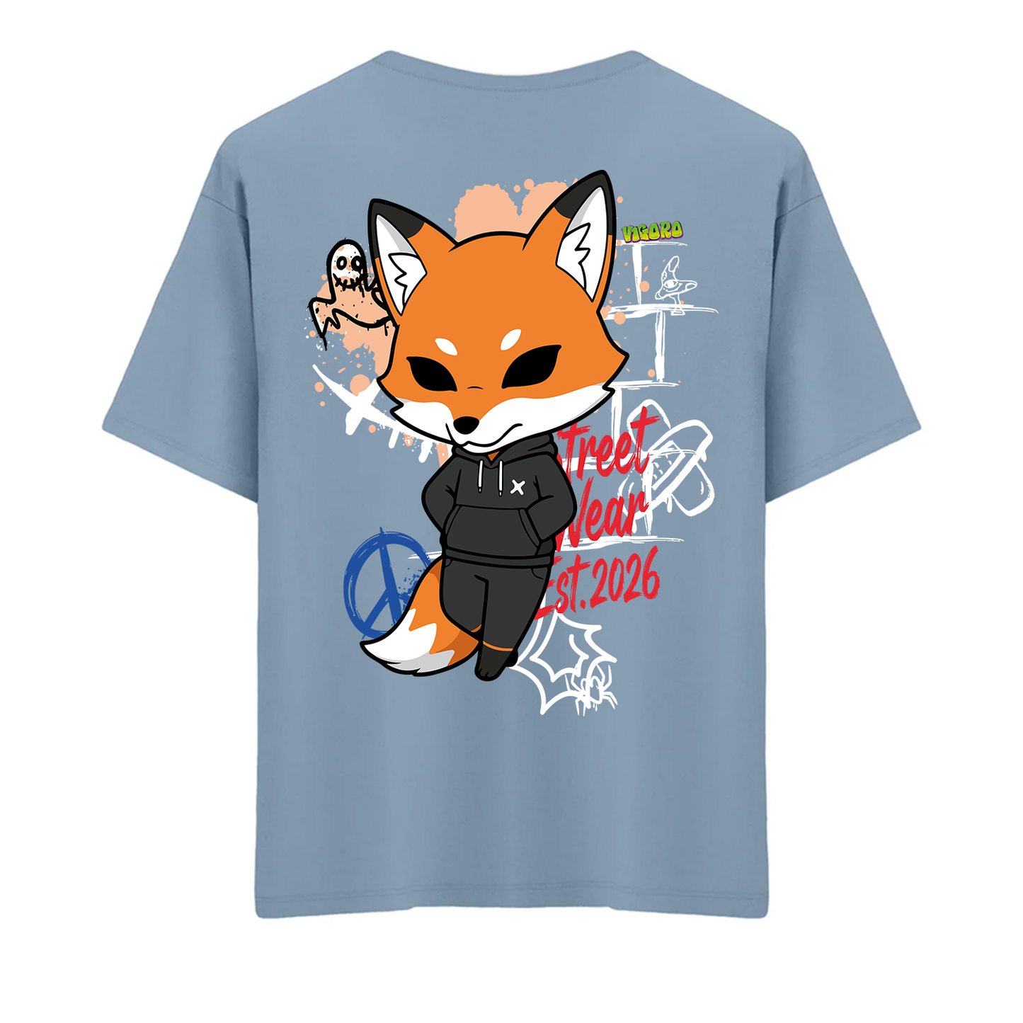 Shadow Fox Oversize T-Shirt