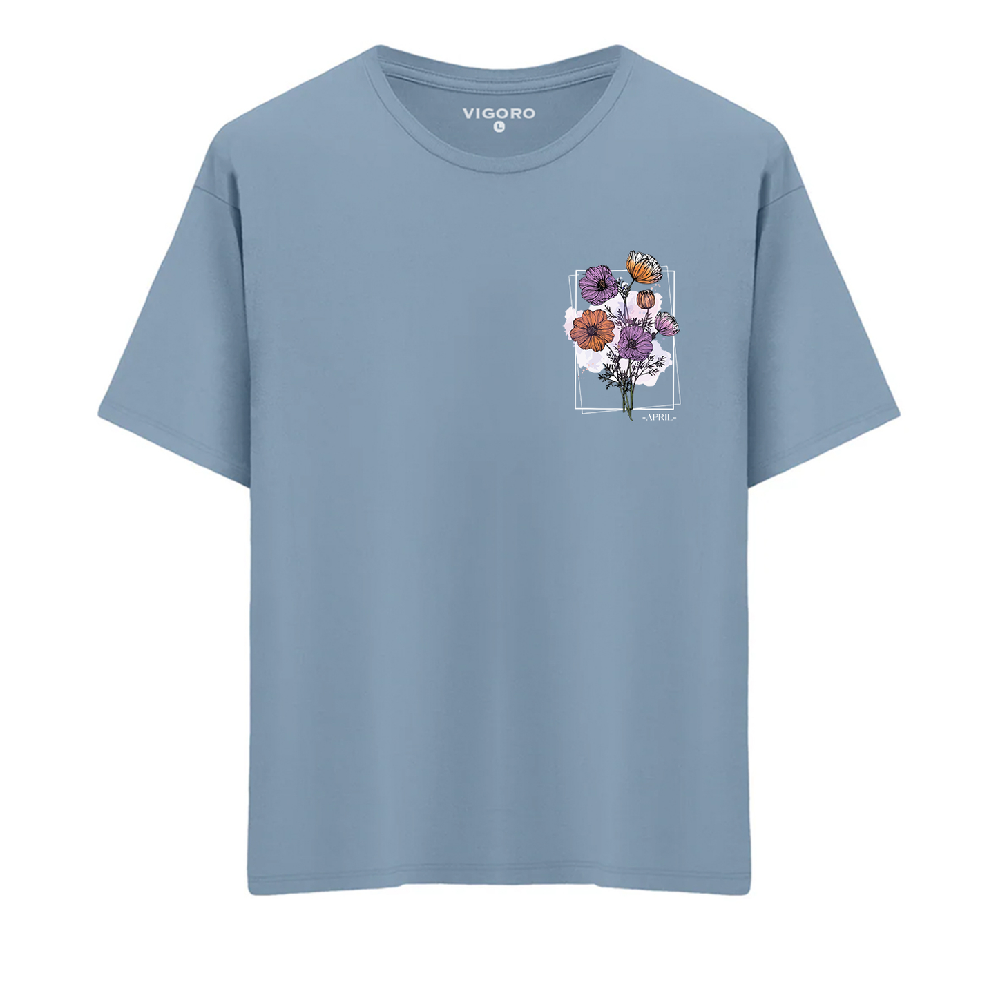 April Wild Bloom Regular Fit T-Shirt