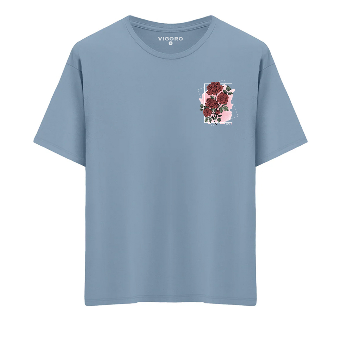 Juni Rose Bloom Oversize T-Shirt