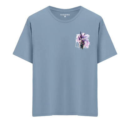 Augustus Lavender Bloom Regular Fit T-Shirt