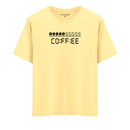 Coffee Time Oversize T-Shirt