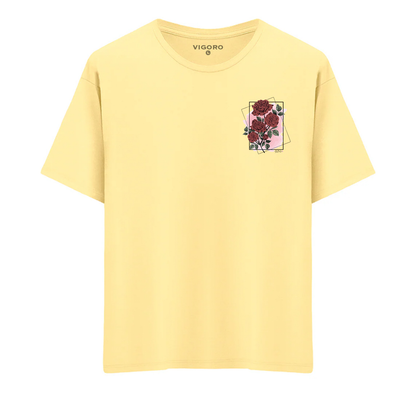 Juni Rose Bloom Oversize T-Shirt