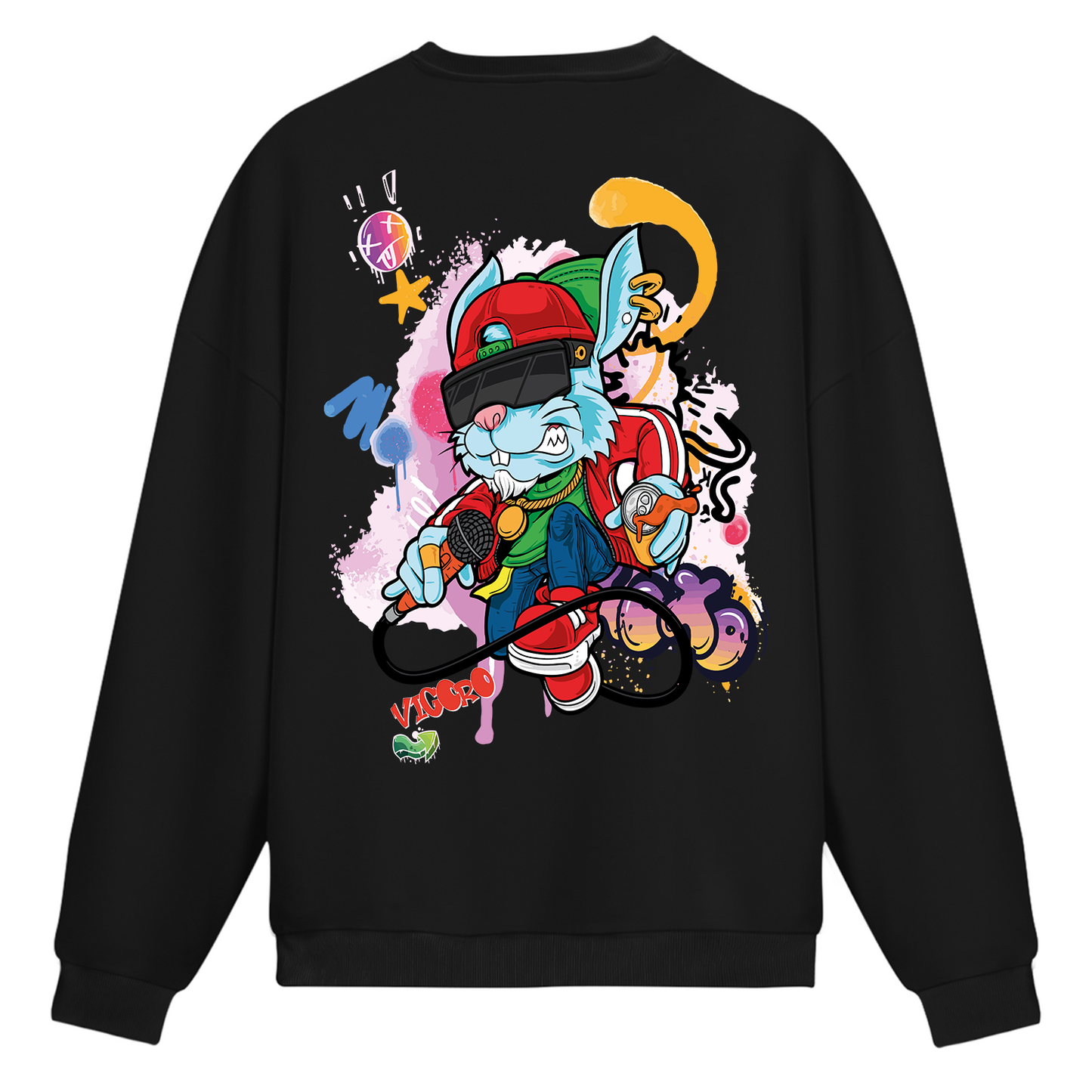 Graffiti Bunny Sweatshirt