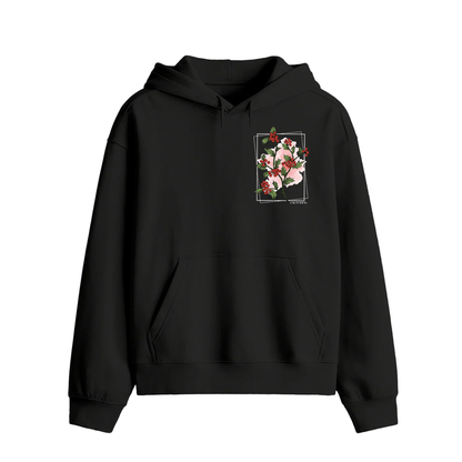 Oktober Crimson Bloom Premium Hoodie