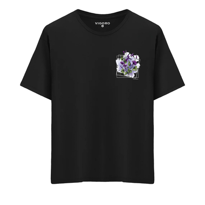November Twilight Bloom Regular Fit T-Shirt