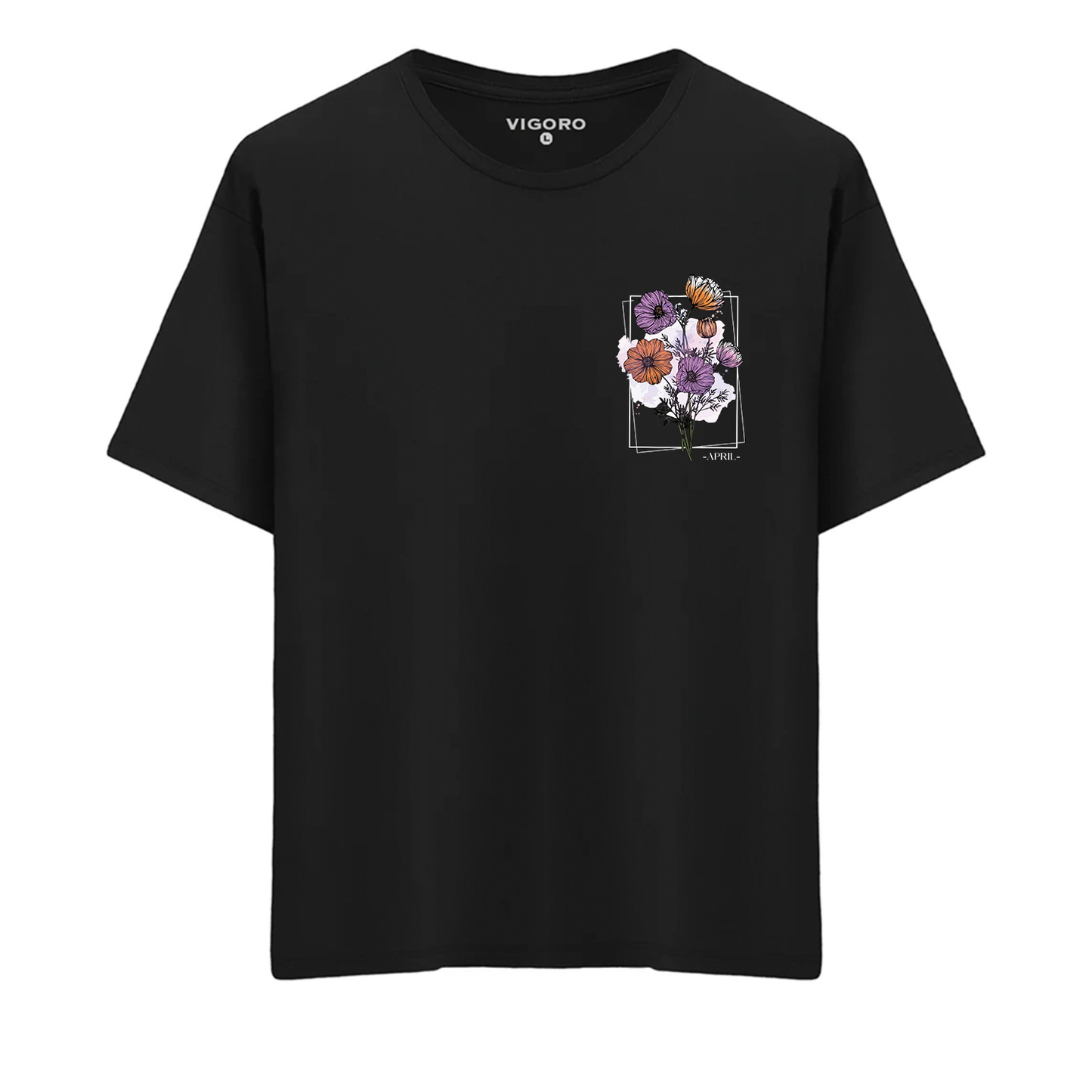 April Wild Bloom Regular Fit T-Shirt