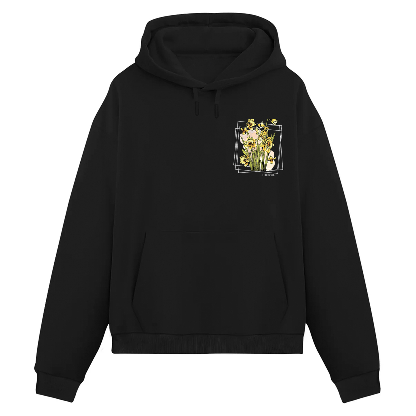 Februari Golden Bloom Hoodie