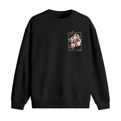 Oktober Crimson Bloom Premium Sweatshirt