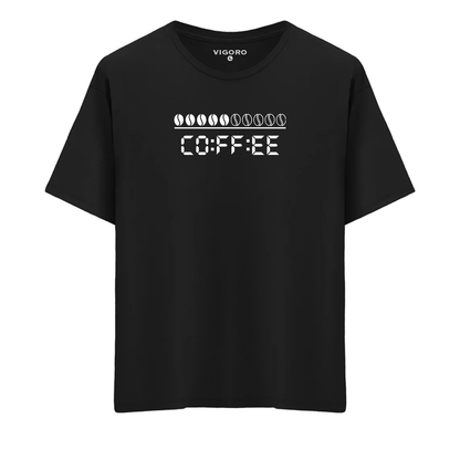 Coffee Time Oversize T-Shirt