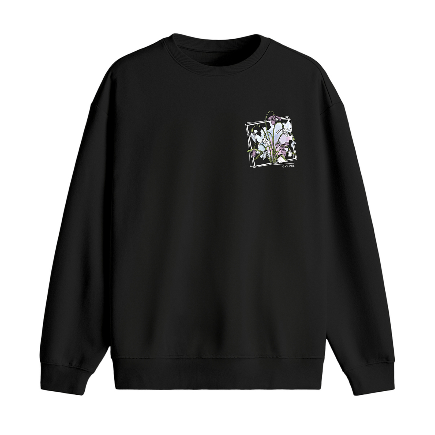 Januari Winter Bloom Premium Sweatshirt