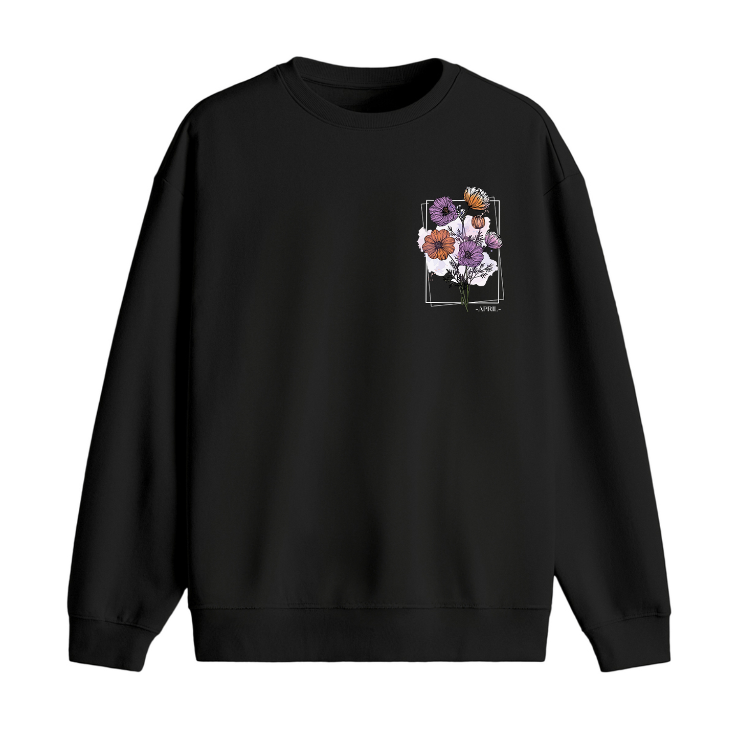 April Wild Bloom Premium Sweatshirt