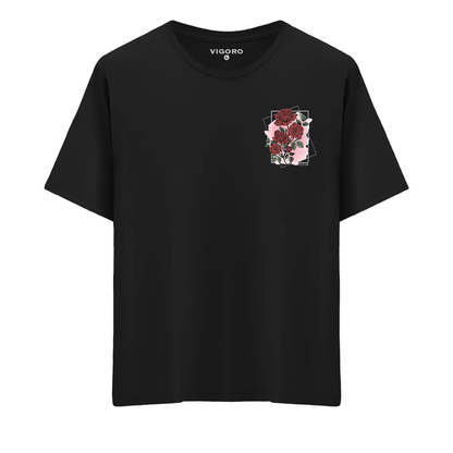 Juni Rose Bloom Regular Fit T-Shirt