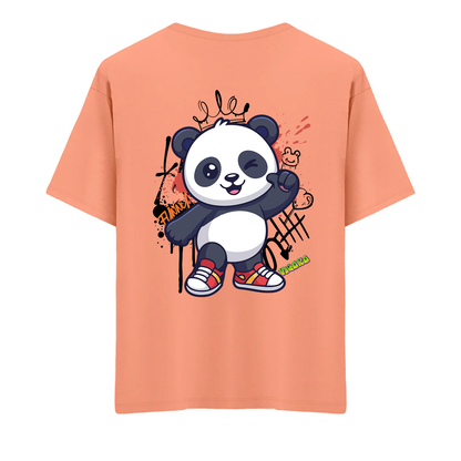 Panda Vibes Oversize T-Shirt