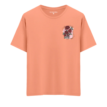 Juni Rose Bloom Regular Fit T-Shirt