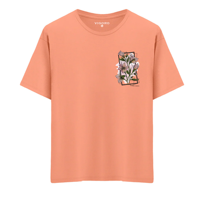 September Soft Bloom Oversize T-Shirt