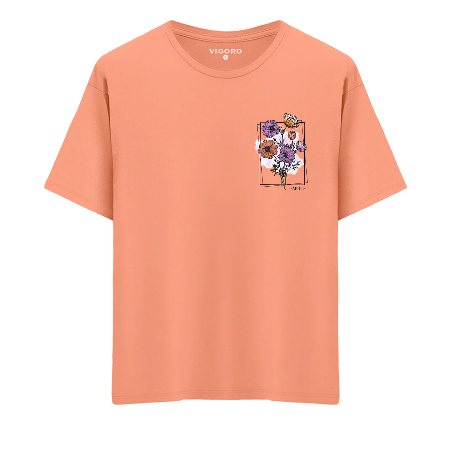 April Wild Bloom Oversize T-Shirt