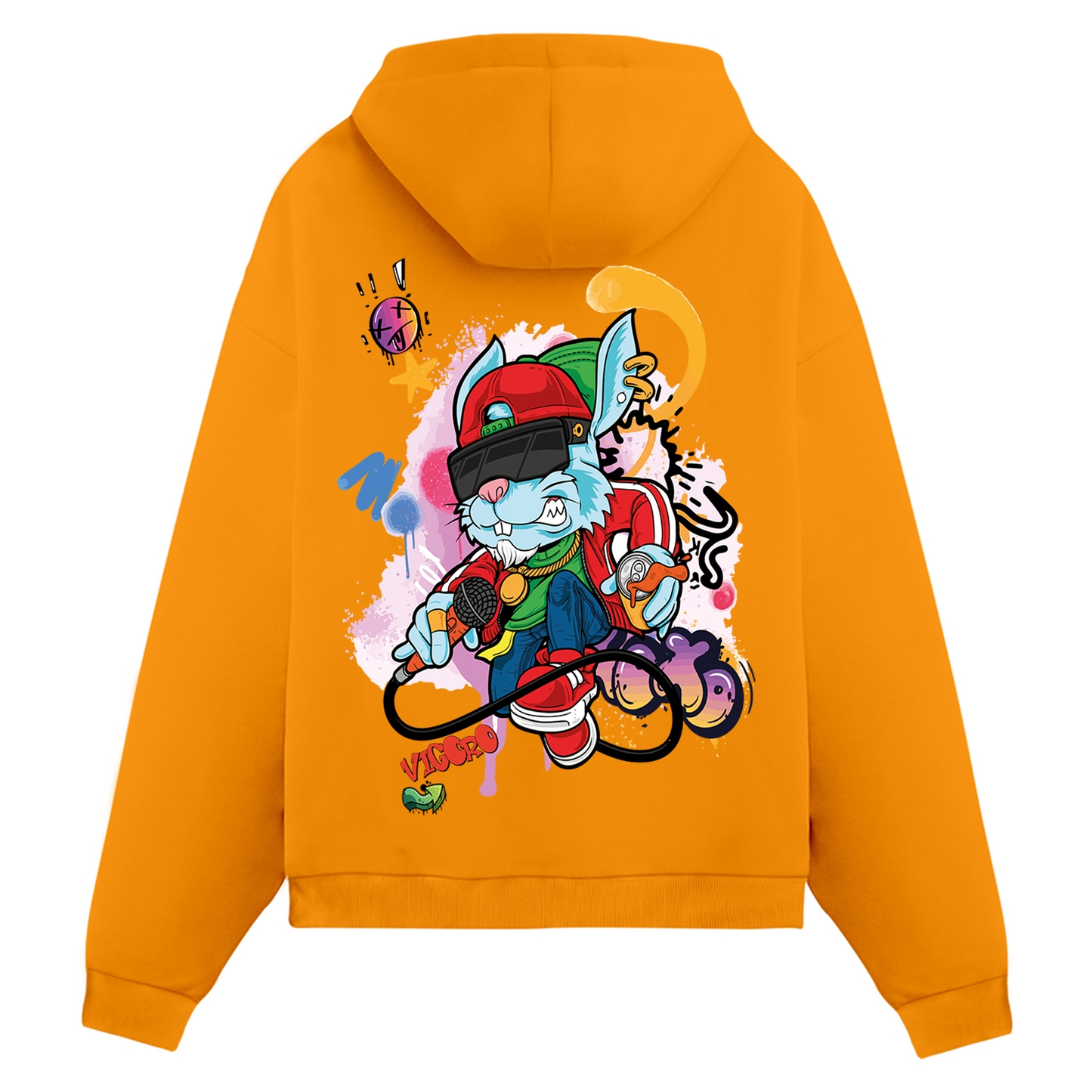 Graffiti Bunny Hoodie