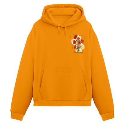 December Scarlet Bloom Hoodie