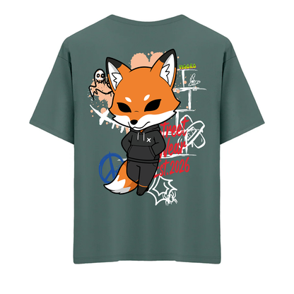 Shadow Fox Oversize T-Shirt
