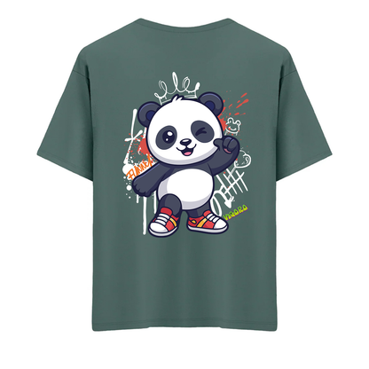Panda Vibes Regular Fit T-Shirt