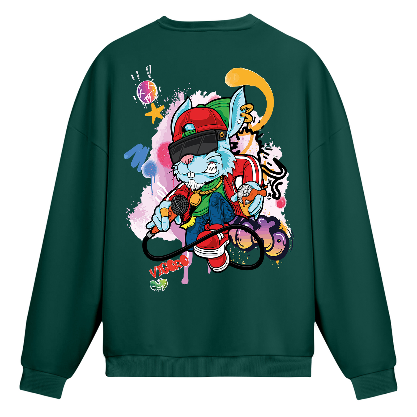 Graffiti Bunny Sweatshirt