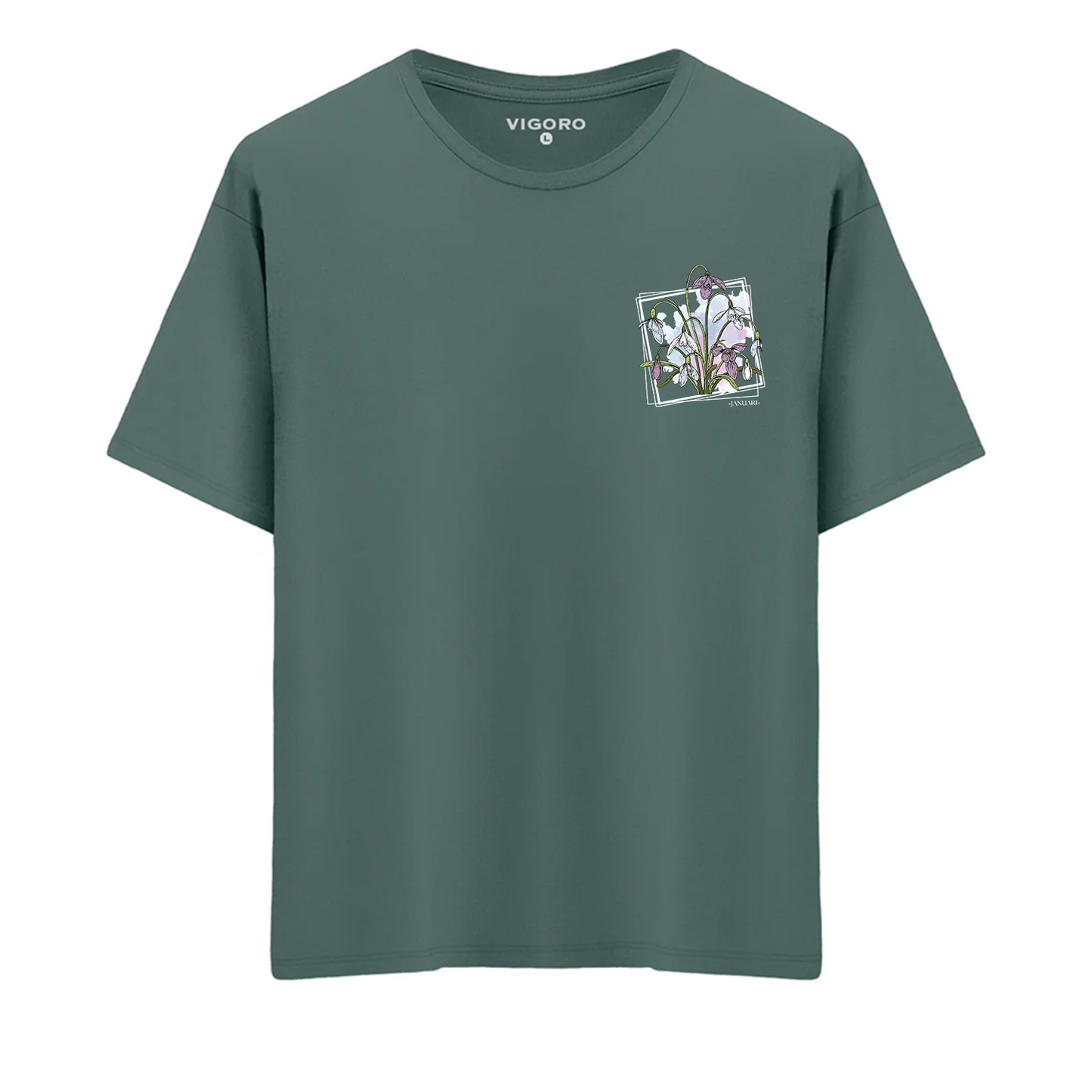 Januari Winter Bloom Regular Fit T-Shirt