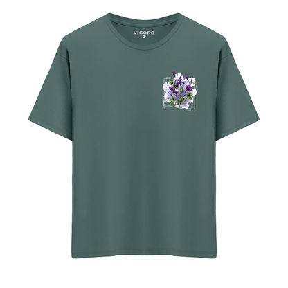 November Twilight Bloom Regular Fit T-Shirt