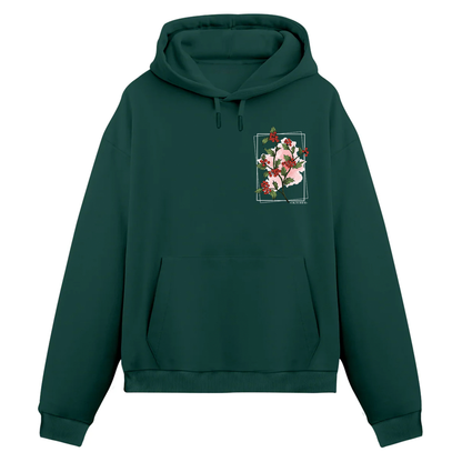 Oktober Crimson Bloom Hoodie