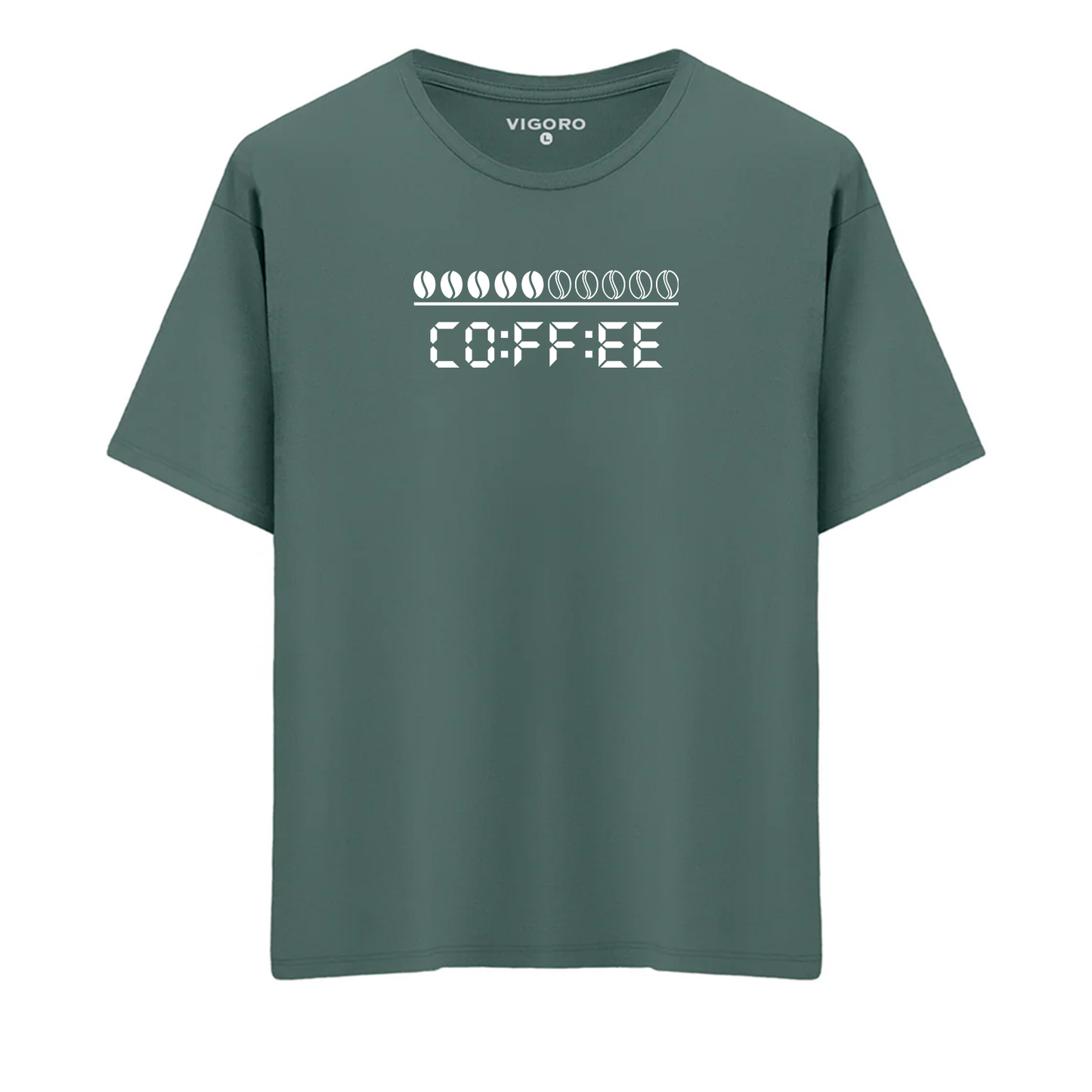 Coffee Time Oversize T-Shirt