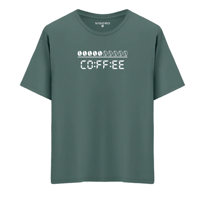 Coffee Time Oversize T-Shirt