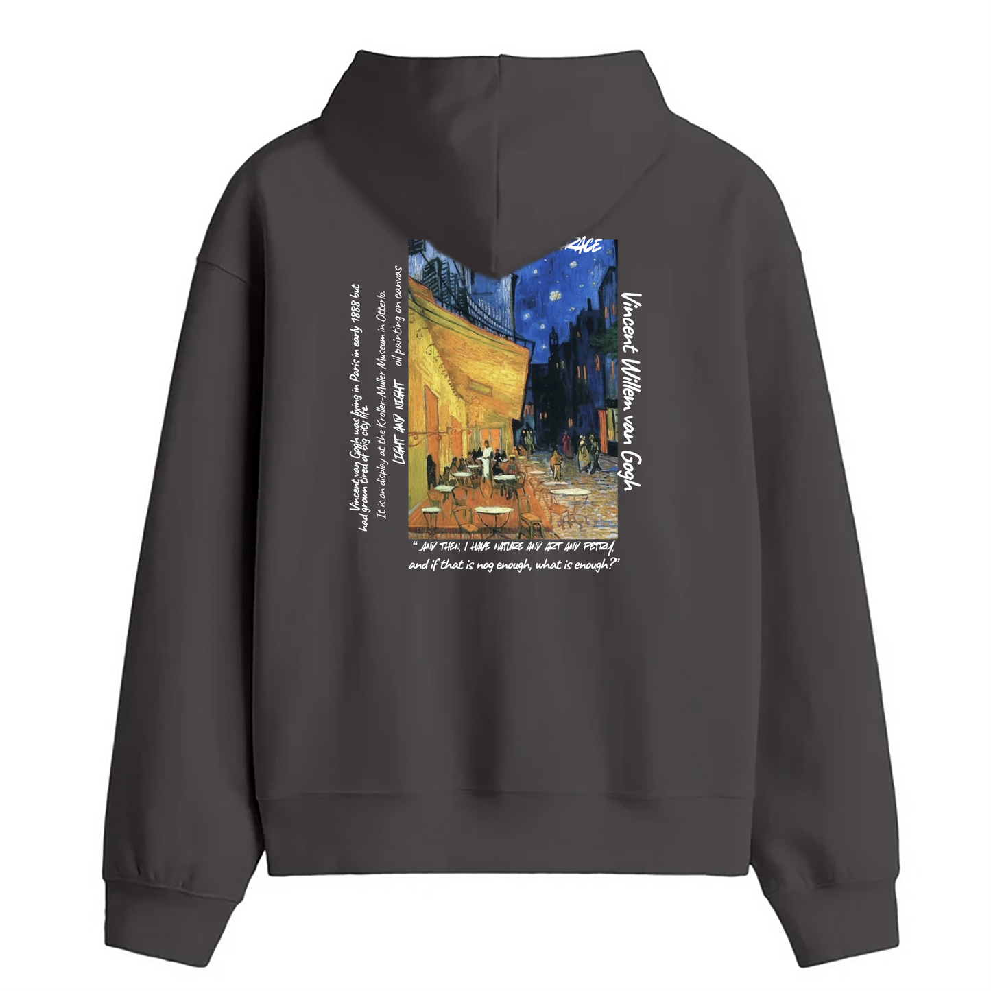 Night on Cafe Terrace Premium Hoodie