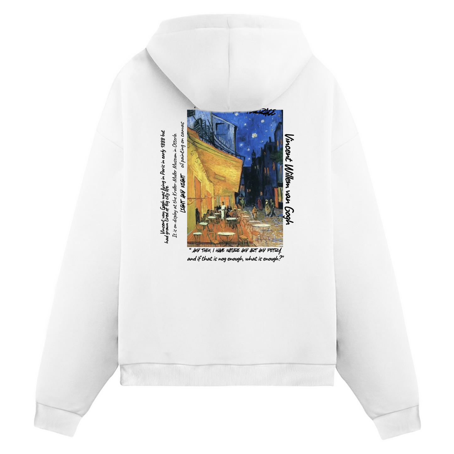 Night on Cafe Terrace Hoodie