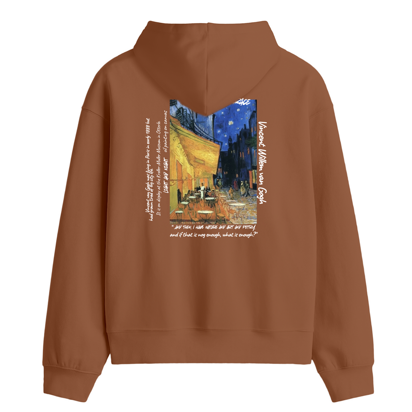 Night on Cafe Terrace Premium Hoodie