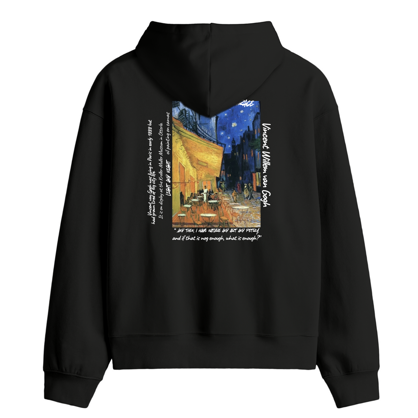 Night on Cafe Terrace Premium Hoodie